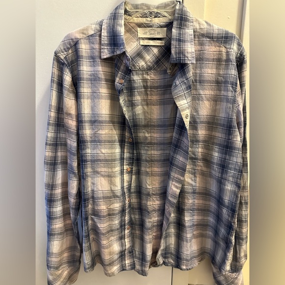 Santa Barbara Purnell Tops - Santa Barbara Purnell Workwear flannel 100% cotton Large